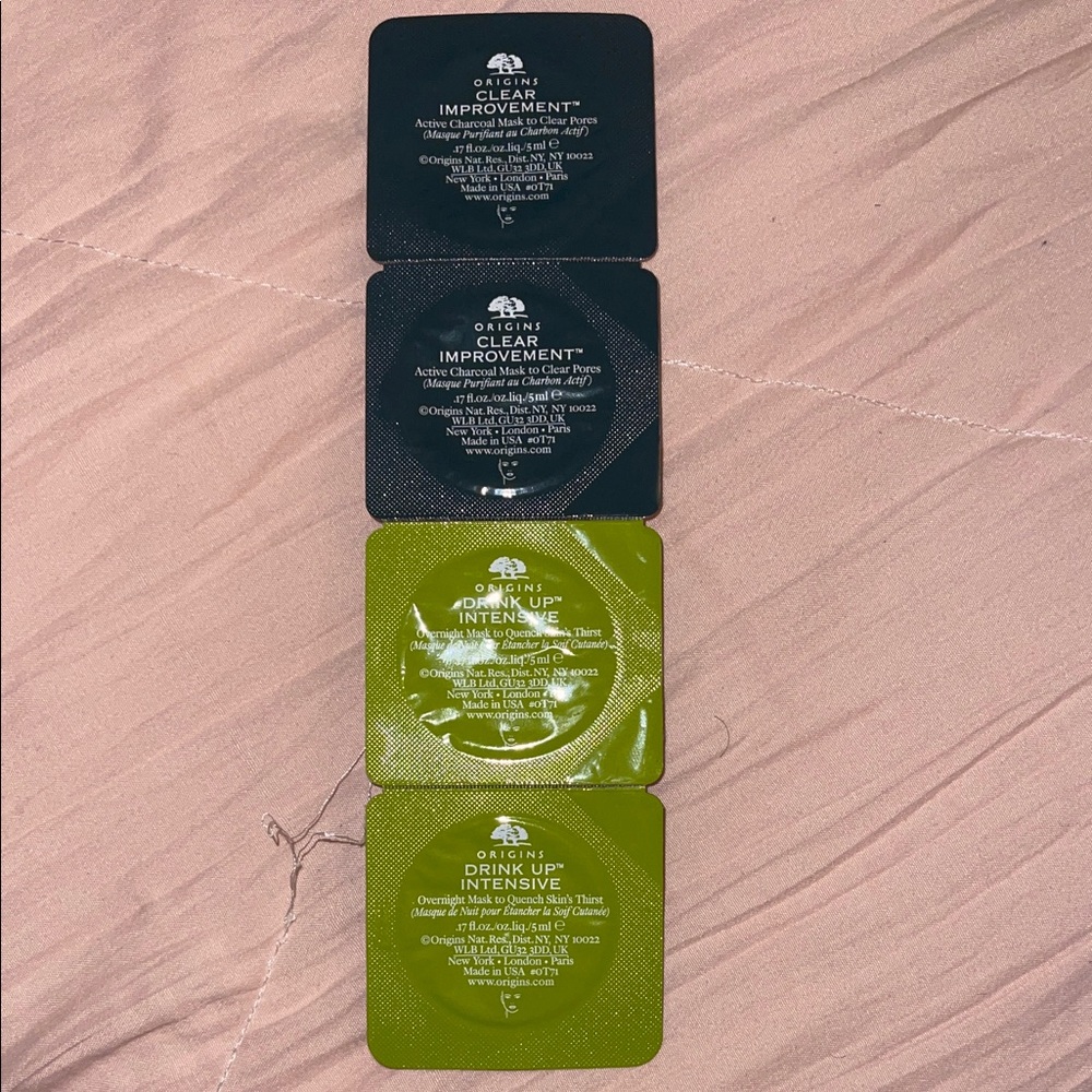 Origins Sample Pack - Black & Green Single-Use Masks